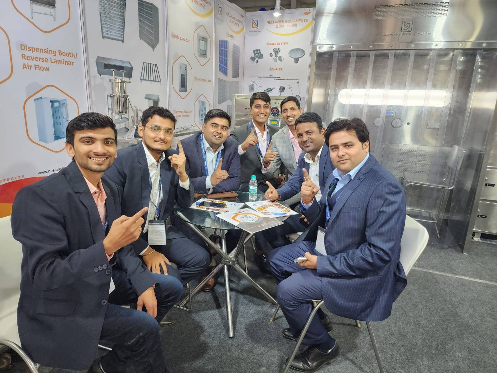 Pharma Pro&Pack Expo 2024, Hyderabad — Neelansh team at the expo