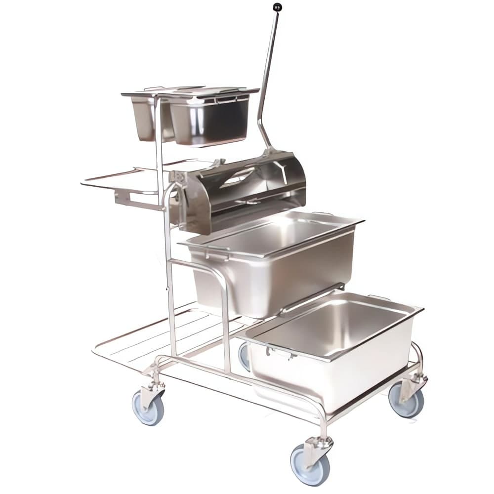 SS Mopping Trolley made by Neelansh Equipments & Machines, Pune